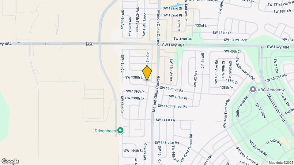 13835 SW 47th Cir Map and Location Details