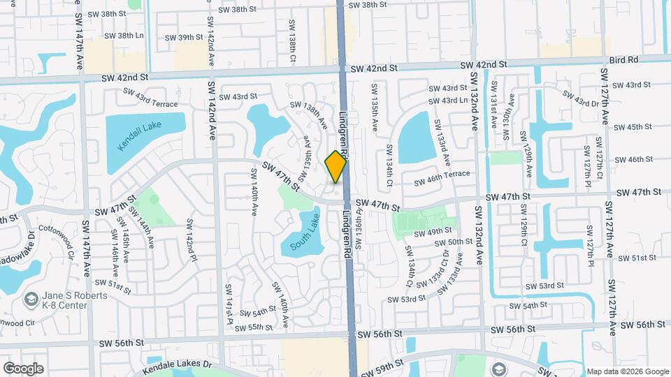 13741 SW 46th Terrace Map and Location Details