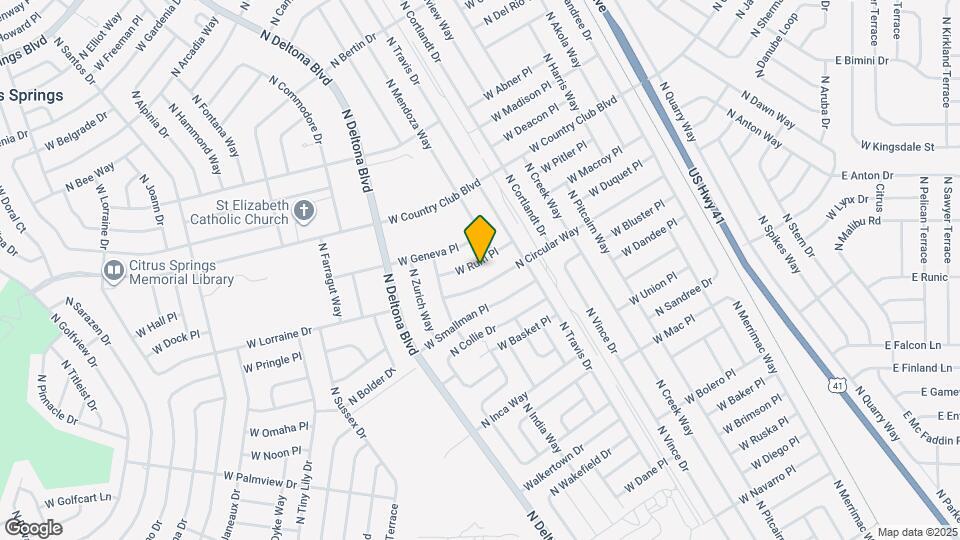 944 W Rum Pl Map and Location Details