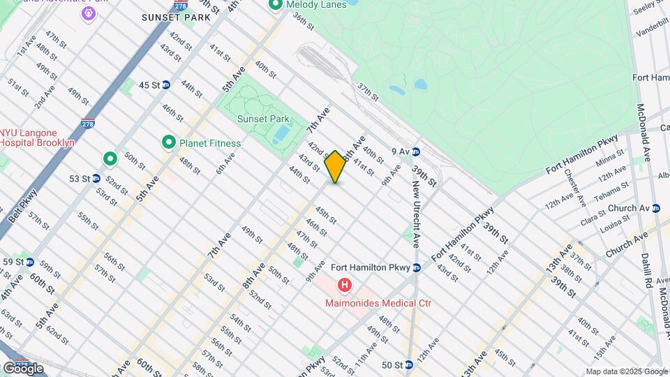 816 43rd St Map and Location Details