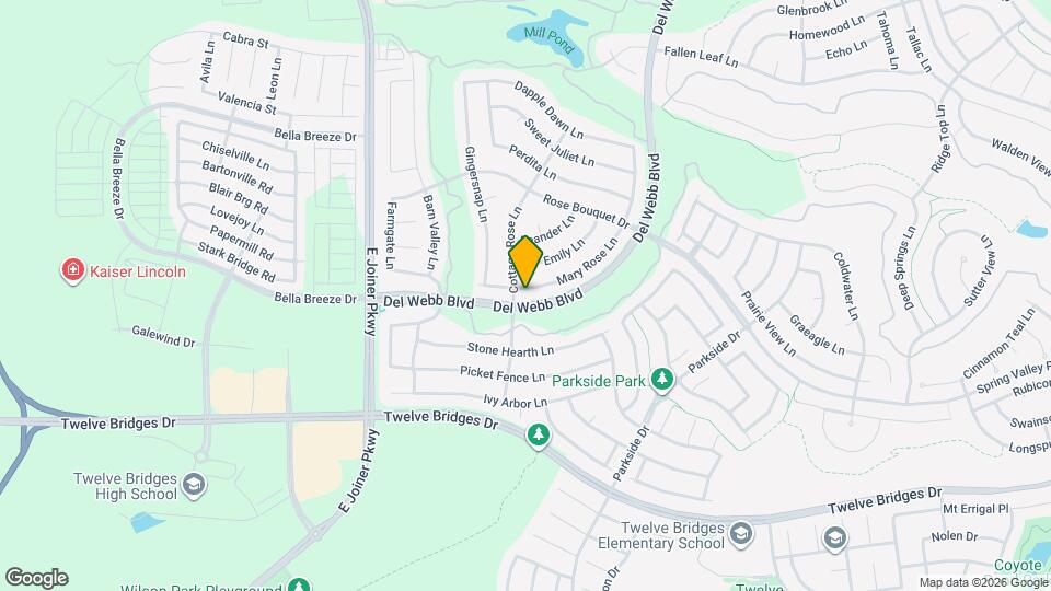 1975 Mary Rose Ln Map and Location Details