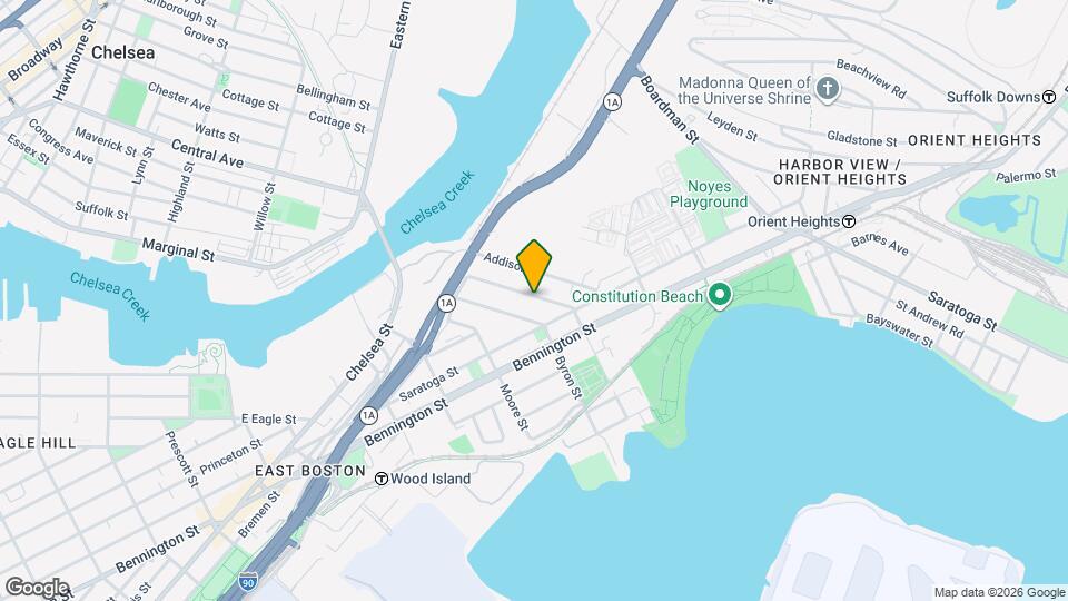 61 Wordsworth St, Unit 2 Map and Location Details