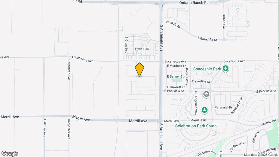 2610 E Embry Ln Map and Location Details