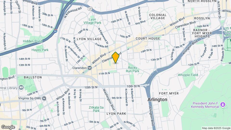 1228 N Danville St Map and Location Details