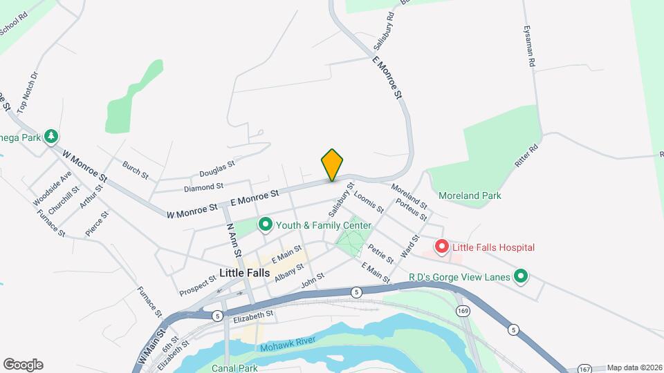 631 E Monroe St, Unit 1 Map and Location Details