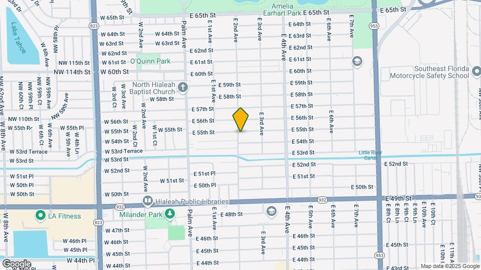 5451 E 2nd Ave Map and Location Details