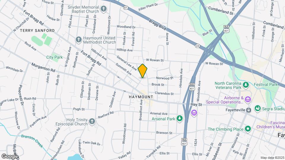 216 Park St Map and Location Details