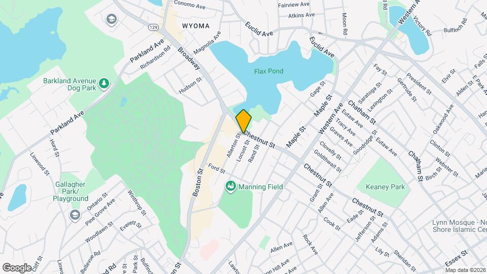 628 Chestnut St Map and Location Details