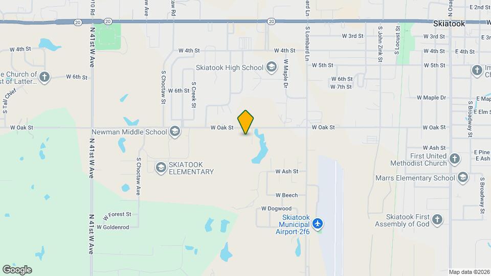 West Oak Village Map and Location Details