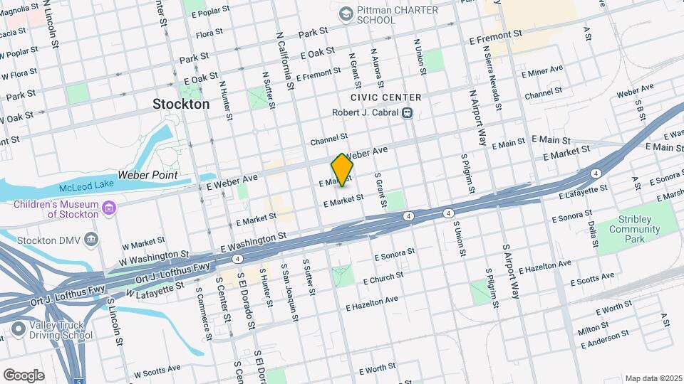 28 S American St Mapa y Detalles de la Ubicación