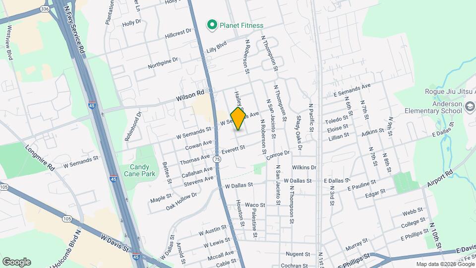 608 Hilliard St Map and Location Details