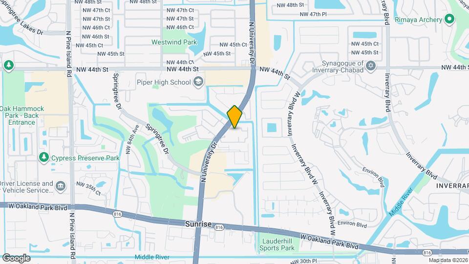 7734 Balboa St Map and Location Details