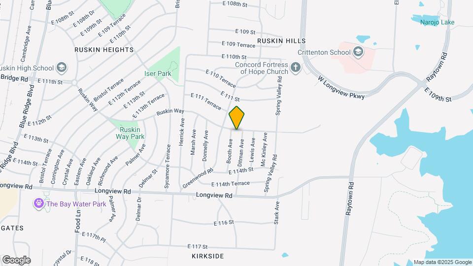 8605 Ruskin Way Map and Location Details