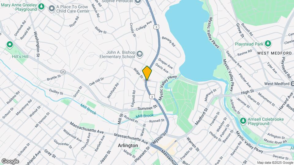 185 Mystic St Map and Location Details