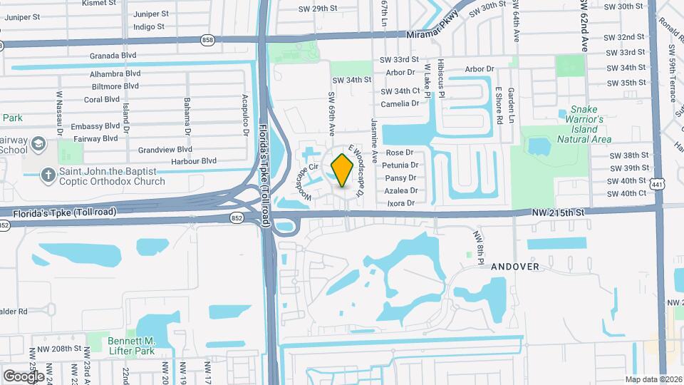 4004 SW 68th Ln Map and Location Details