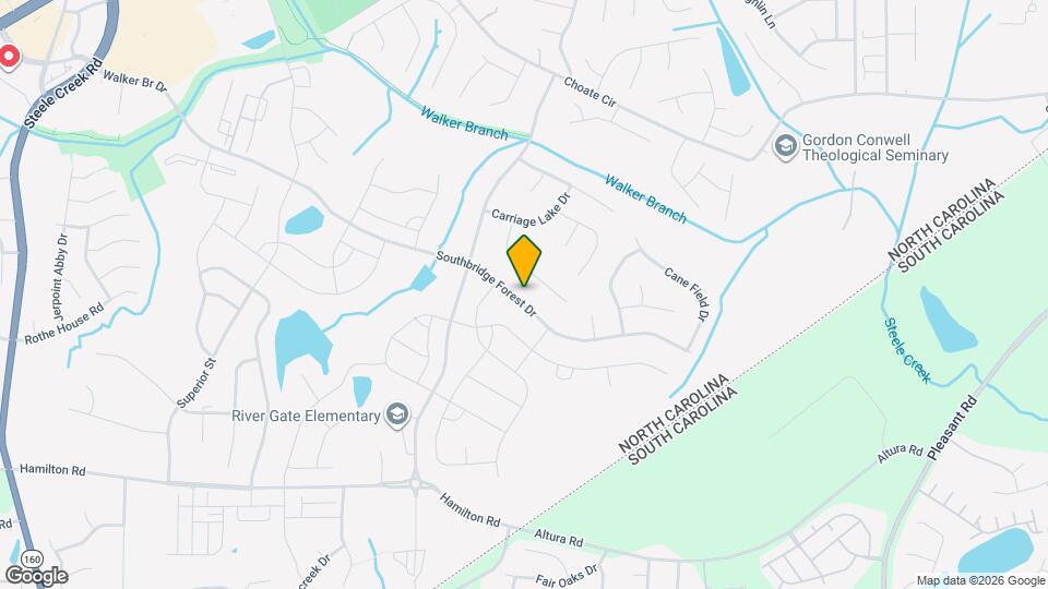 14109 Southbridge Forest Dr Map and Location Details