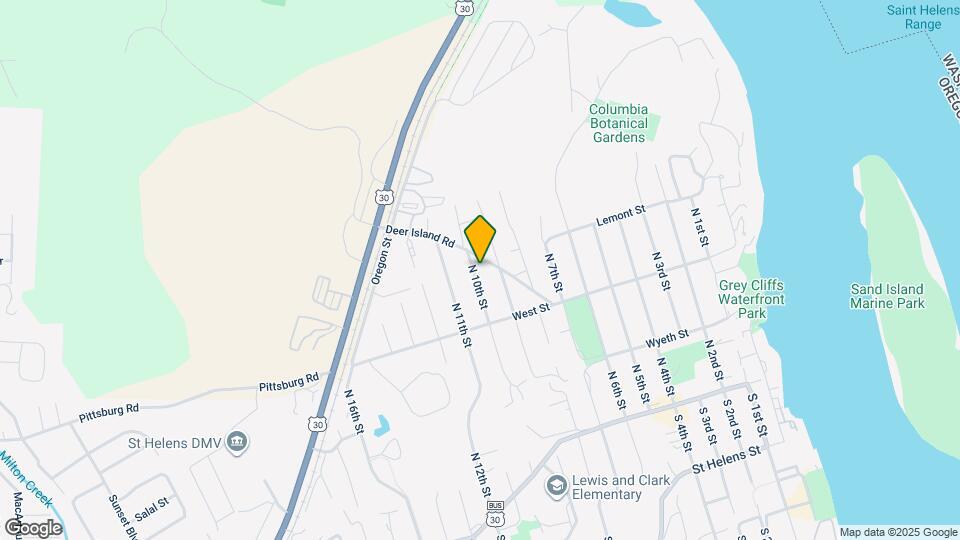 494 N 10th St Map and Location Details