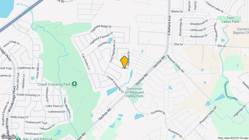 305 Highland Glen Trail Map and Location Details