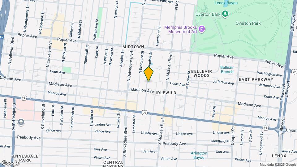 30 N Auburndale St Map and Location Details