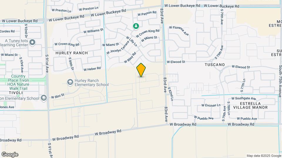 3713 S 84th Ln Map and Location Details