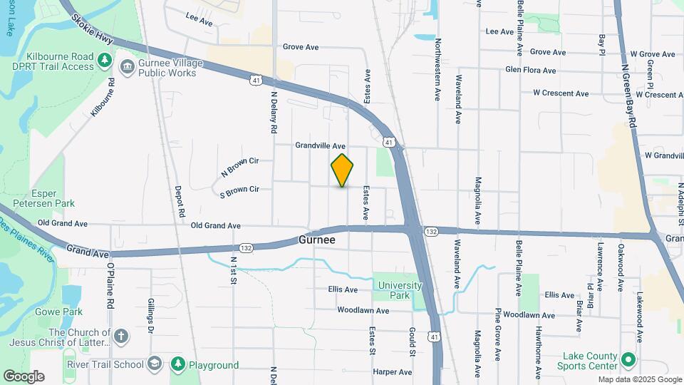 880 Ferndale St Map and Location Details