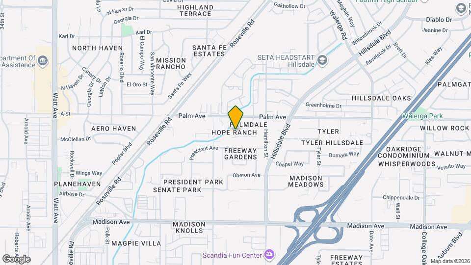 5522 Hope Ranch Ct Mapa y Detalles de la Ubicación