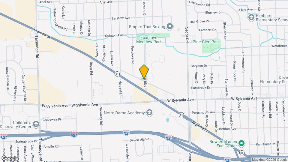 Violet Trace Mapa y Detalles de la Ubicación