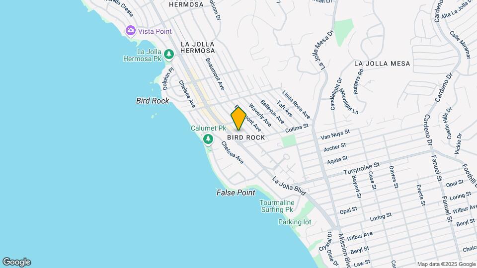 5431 La Jolla Blvd Map and Location Details