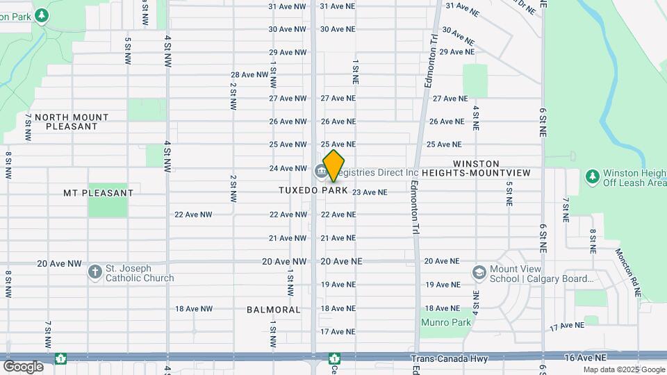 120 23 Av NE Map and Location Details