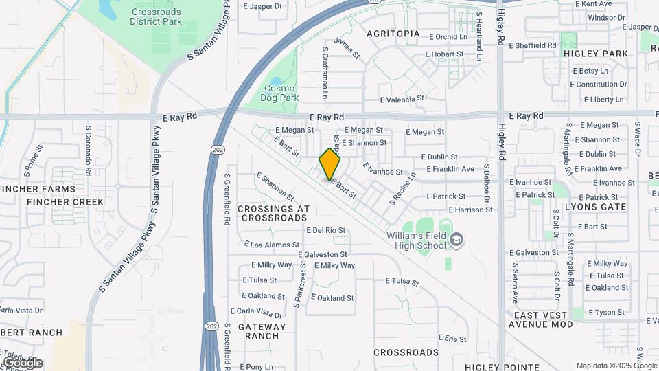 2709 E Bart St Map and Location Details