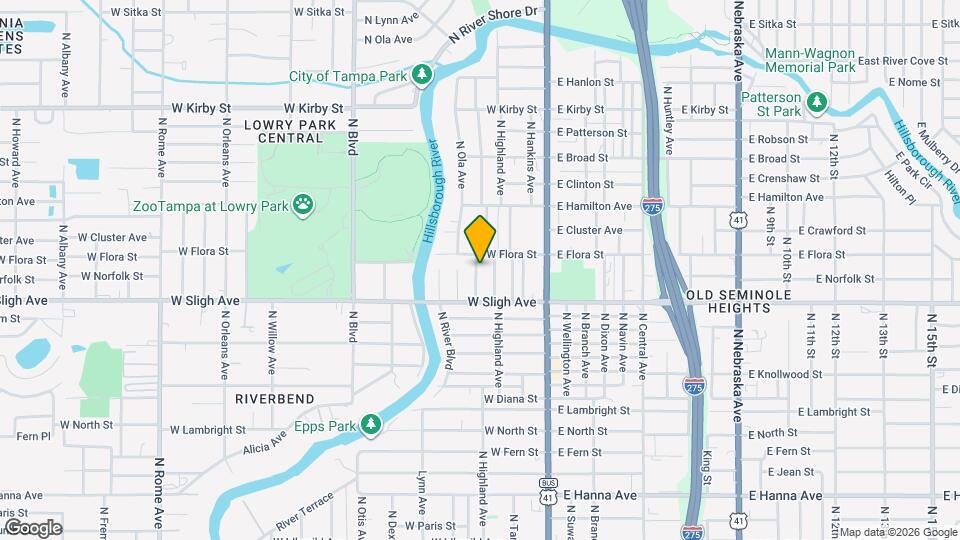 6917 N Lynn Ave Map and Location Details