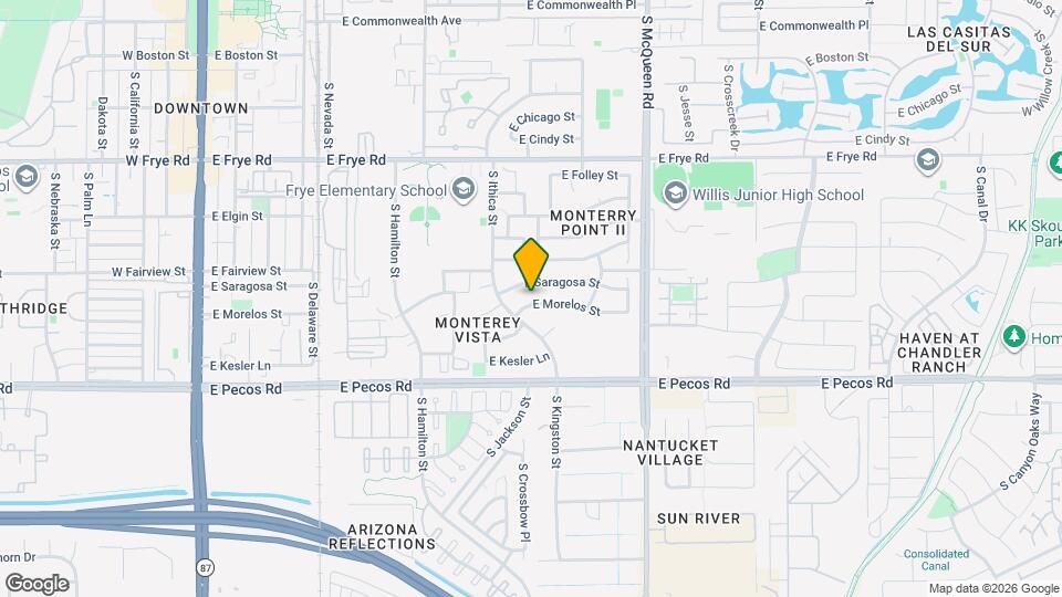 812 E Morelos St Map and Location Details