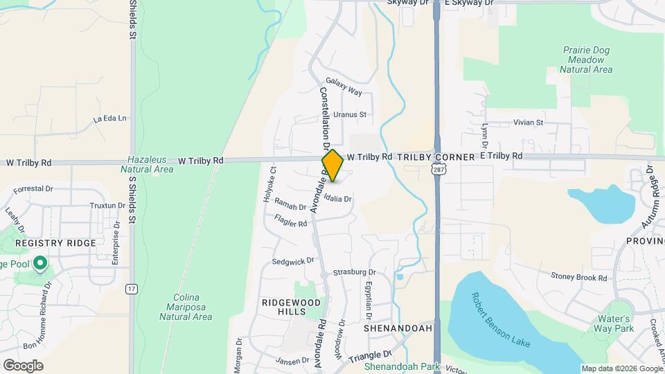 6612 Avondale Rd, Unit 1C Map and Location Details