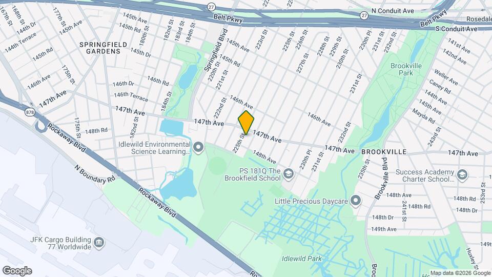 147-15 225th St Map and Location Details