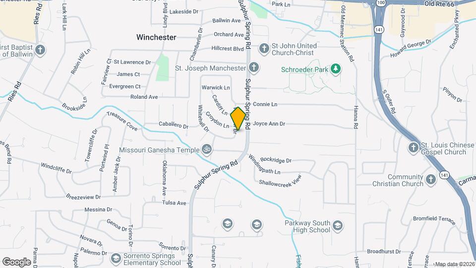 604 Wicklow Dr Map and Location Details