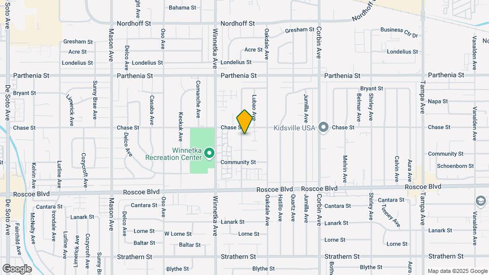 8460 Penfield Ave Map and Location Details
