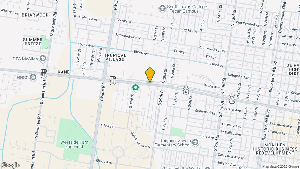 9 S 31st St Map and Location Details