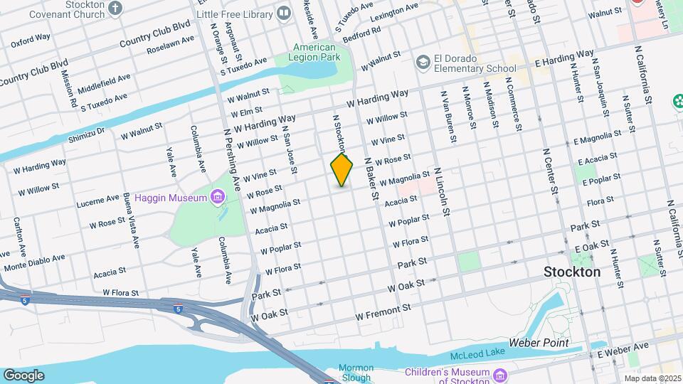 948 W Magnolia St Map and Location Details