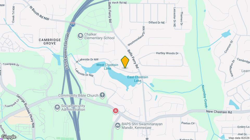 151 N Lakeside Dr NW Map and Location Details