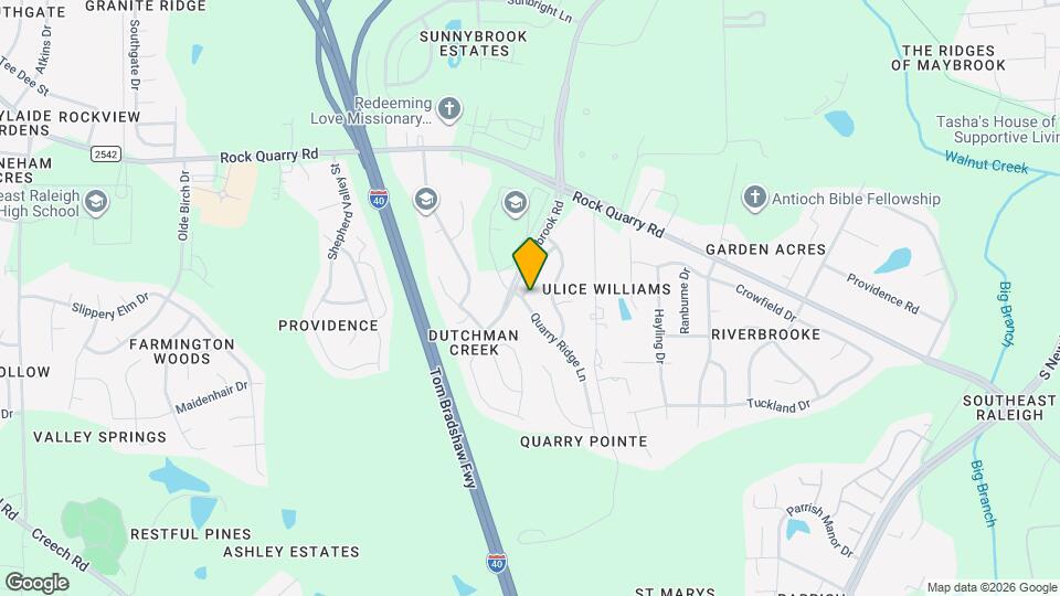 2647 Quarry Springs Rd Map and Location Details