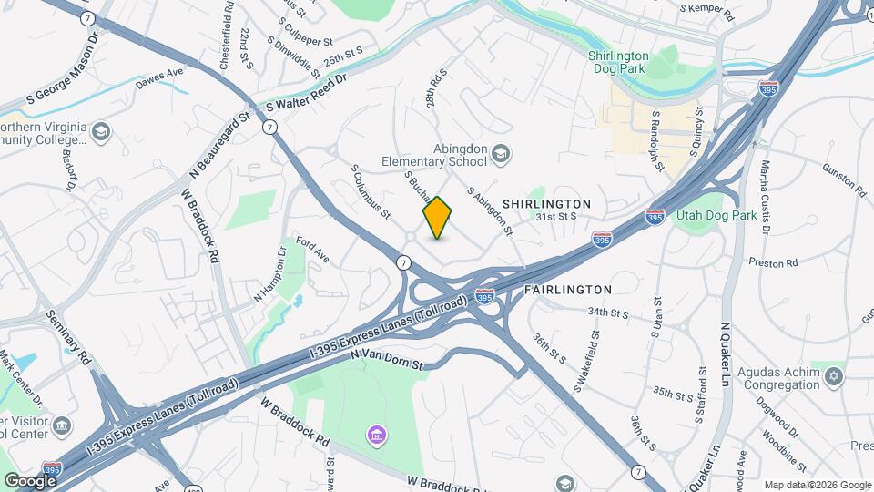 3031 S Columbus St Map and Location Details