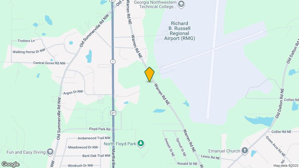 505 Warren Rd NE Map and Location Details