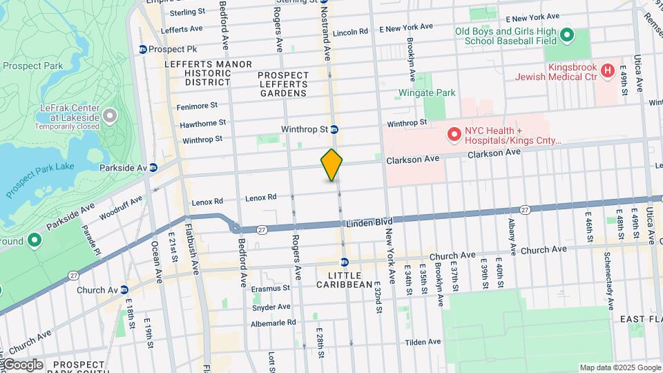 271 Lenox Road Map and Location Details