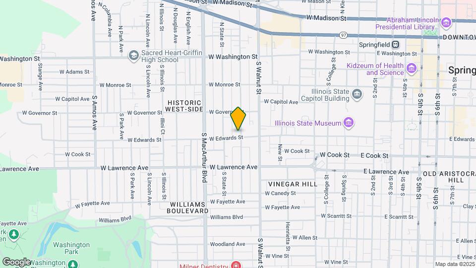 803 W Edwards St, Unit B Mapa y Detalles de la Ubicación