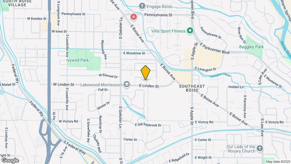2589 S Oak Leaf Ln Map and Location Details
