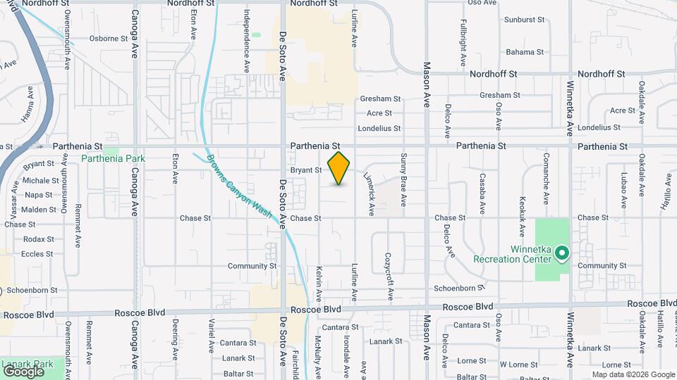 20724 Napa St Map and Location Details