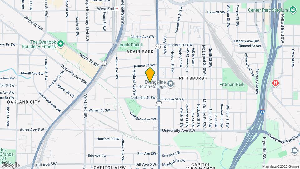 655 Brookline St SW Map and Location Details