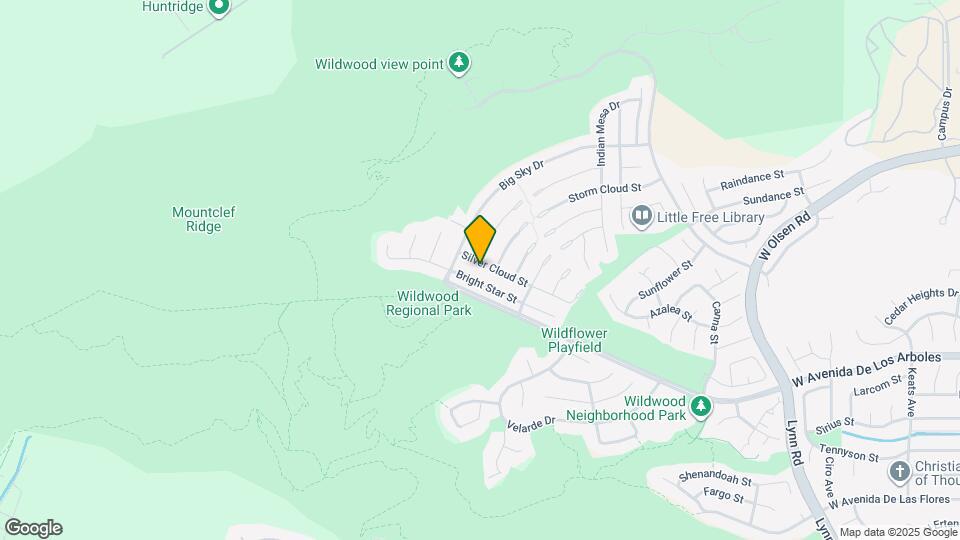 898 Silver Cloud St Map and Location Details