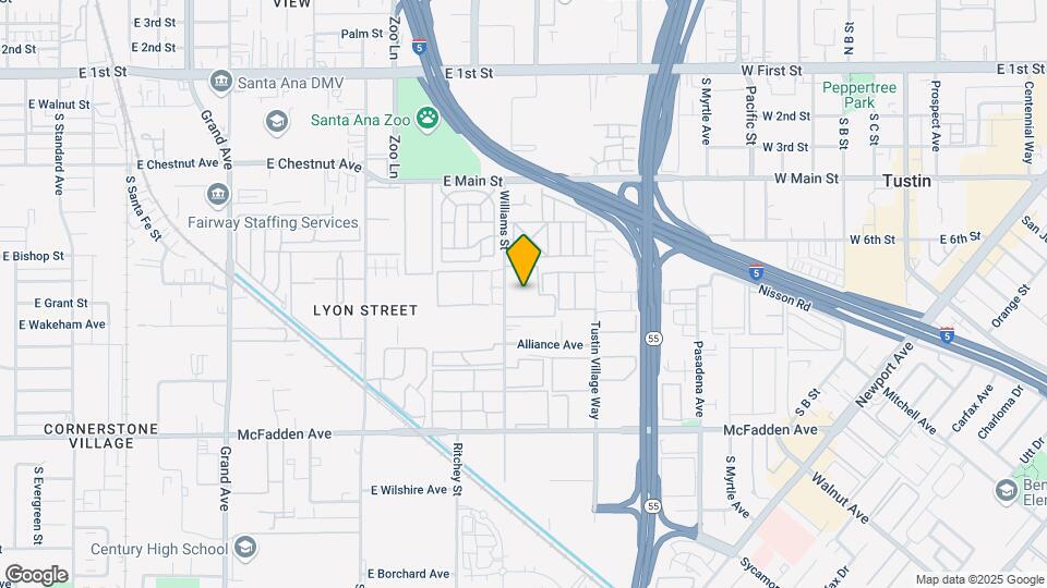15504 Williams St Map and Location Details
