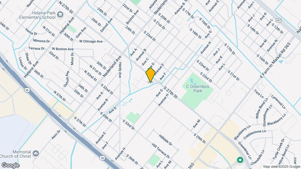 575 S 28th St, Unit #B Mapa y Detalles de la Ubicación